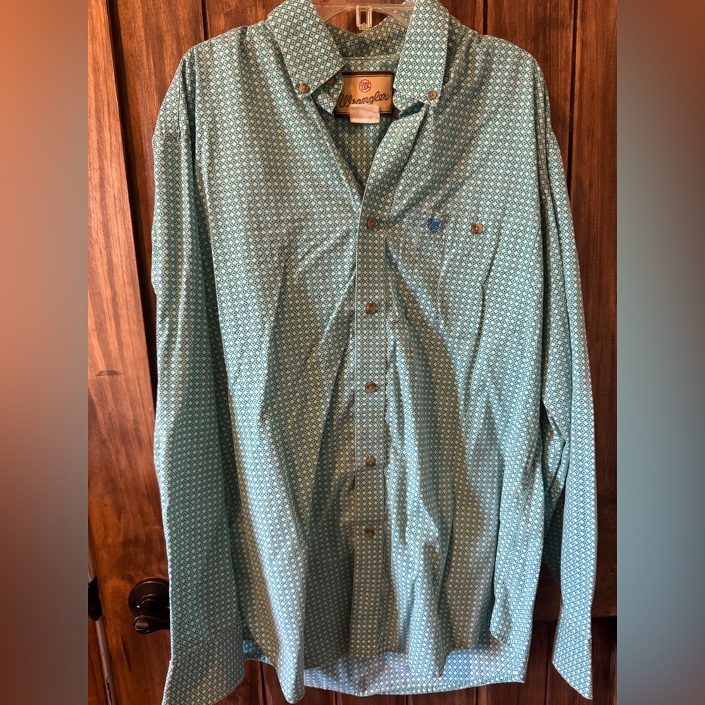 Mens Wrangler Shirt Size Large